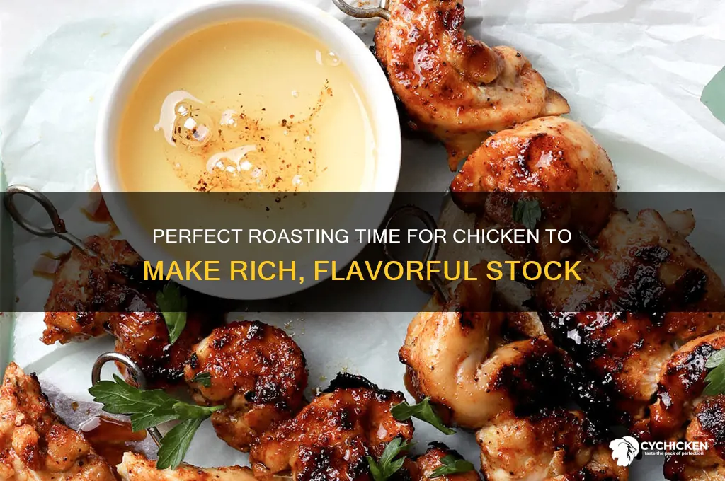 how long to roast chicken for stock