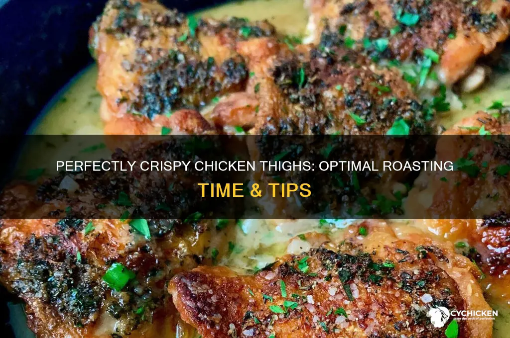 how long to roast chicken thigh