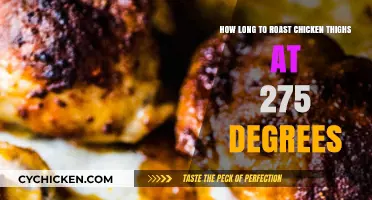 Perfectly Juicy Chicken Thighs: Roasting at 275 Degrees Made Easy