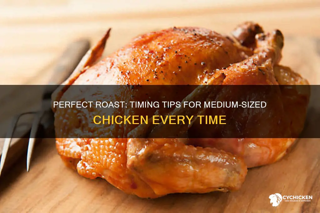 how long to roast medium chicken