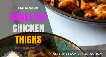 Perfectly Sautéed Boneless Chicken Thighs: Timing Tips for Juicy Results