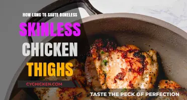 Perfectly Sauteed Chicken Thighs: Timing Tips for Juicy Results
