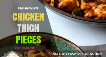Perfectly Sautéed Chicken Thigh Pieces: Timing Tips for Juicy Results