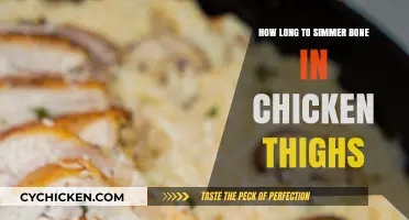 Perfectly Simmered Bone-In Chicken Thighs: Timing Tips for Tender Meat