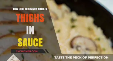 Perfectly Simmered Chicken Thighs: Timing Tips for Saucy Perfection