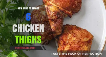 Perfectly Smoked Chicken Thighs: Timing Tips for 6 Juicy Pieces