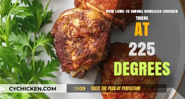 Smoking Boneless Chicken Thighs at 225°F: Perfect Timing Tips
