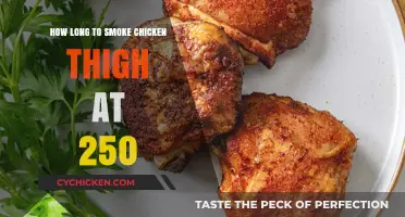 Perfectly Smoked Chicken Thighs: Timing Tips at 250°F
