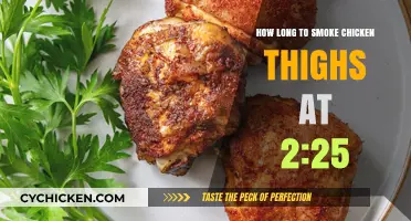 Perfectly Smoked Chicken Thighs: Timing Tips at 225°F