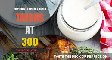 Perfectly Smoked Chicken Thighs: Timing Tips at 300°F