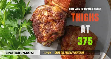 Perfectly Smoked Chicken Thighs at 375°F: Timing Tips & Tricks