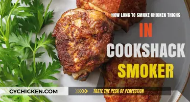 Perfectly Smoked Chicken Thighs: Cookshack Smoker Timing Guide