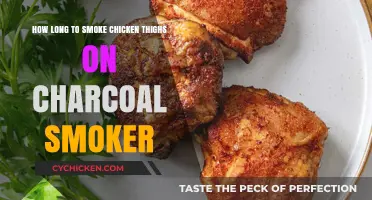 Perfectly Smoked Chicken Thighs: Charcoal Smoking Time Guide