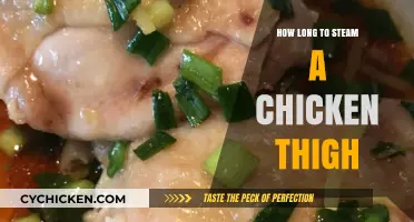 Perfectly Steamed Chicken Thighs: Timing Tips for Juicy Results