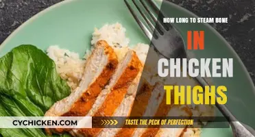 Perfectly Steamed Bone-In Chicken Thighs: Timing Tips for Juicy Results