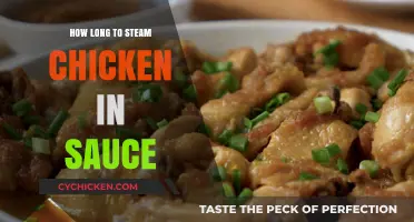 Perfectly Steamed Chicken in Sauce: Timing Tips for Juicy Results