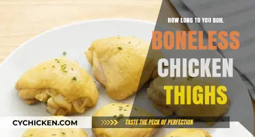 Perfectly Cooked Boneless Chicken Thighs: Optimal Boiling Time Guide