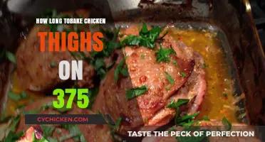 Perfectly Baked Chicken Thighs at 375°F: Timing Tips & Tricks