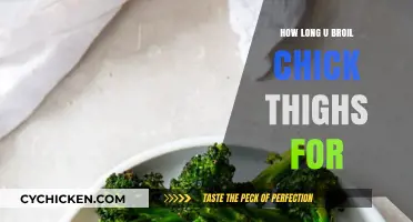 Perfectly Broiled Chicken Thighs: Timing Tips for Juicy Results