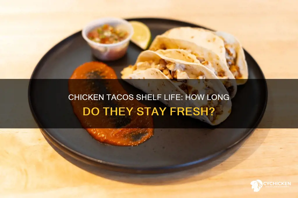 how long will chicken tacos last after buying them