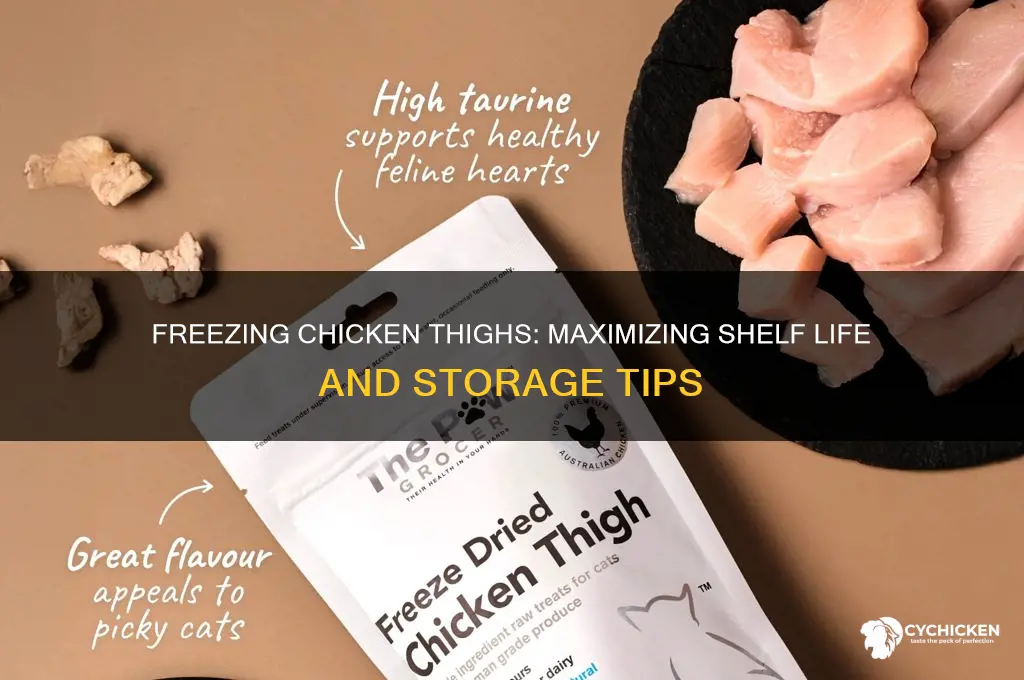 how long will chicken thighs last in the freezer