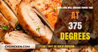 Perfect Chicken Thighs: Cooking Time at 375 Degrees Revealed