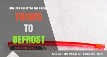 Defrosting Chicken Thighs: Quick Tips for Safe Thawing Times