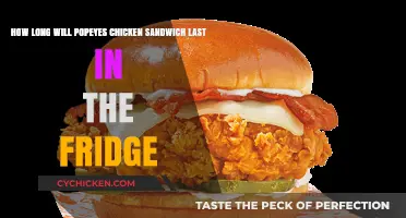 Popeyes Chicken Sandwich Fridge Life: How Long Does It Last?