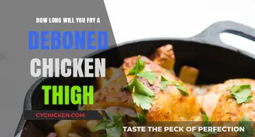 Perfectly Crispy Deboned Chicken Thighs: Optimal Frying Time Guide