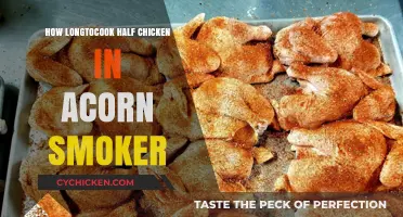 Perfectly Smoked Half Chicken: Timing Tips for Your Acorn Smoker