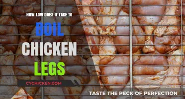 Boiling Chicken Legs: How Long Does It Take?