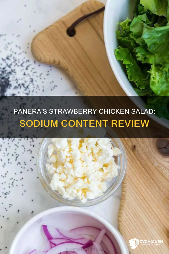 how m7ch sodium is in panera