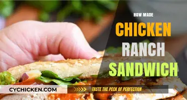 Easy Chicken Ranch Sandwich Recipe: Simple Steps for a Tasty Meal