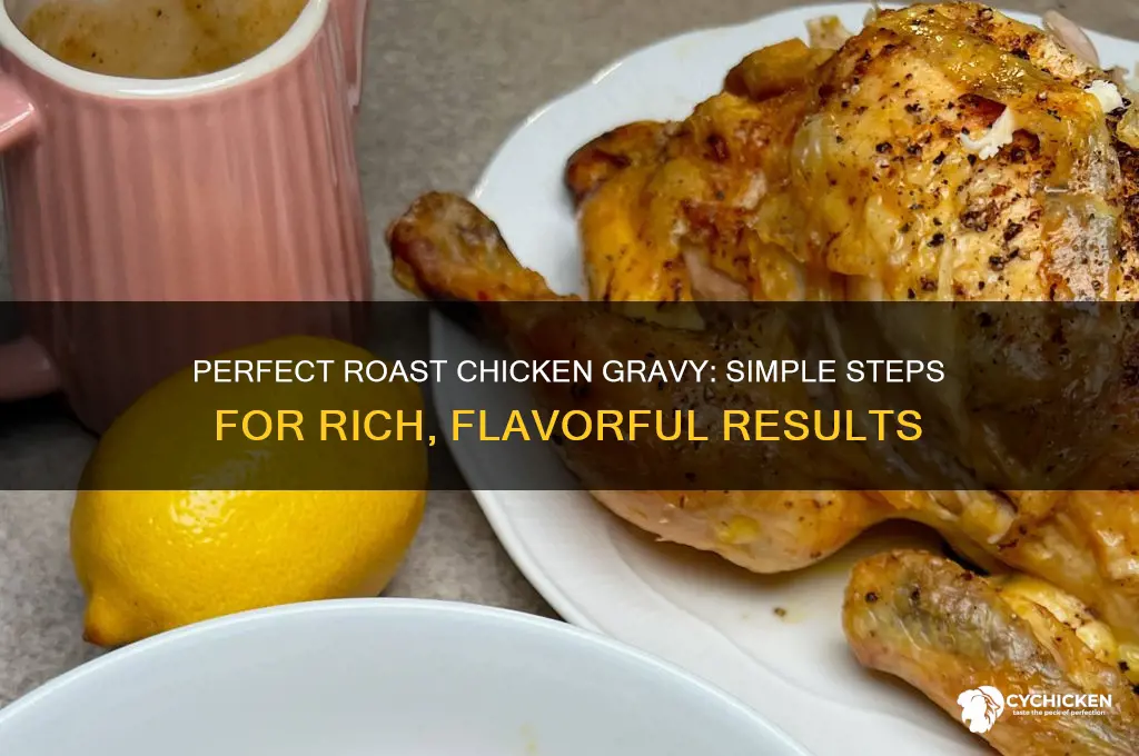 how make roast chicken gravy