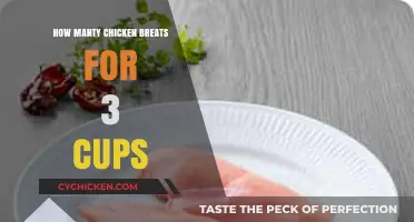 Perfect Chicken Breast Measurements: How Many for 3 Cups?