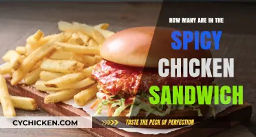 Unveiling the Spicy Chicken Sandwich: Ingredients and Count Explained