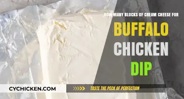 Creamy Buffalo Chicken Dip: How Many Blocks of Cheese?