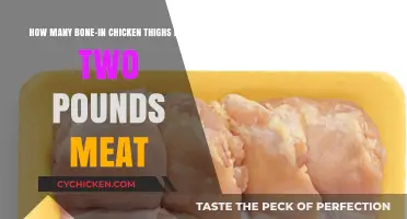 Perfect Portions: Calculating Bone-In Chicken Thighs for Two Pounds of Meat