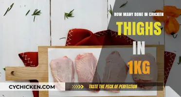 Understanding Chicken Thigh Bone Count in a 1kg Package