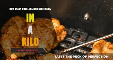 Boneless Chicken Thighs: How Many Fit in a Kilo?