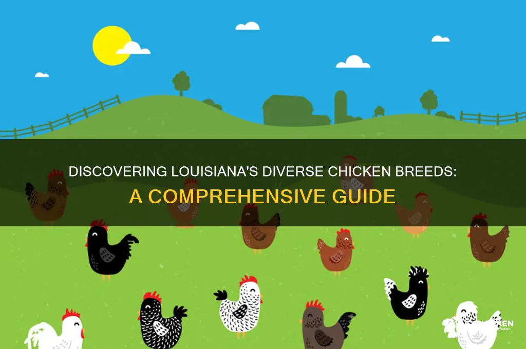 how many breeds of chicken are in louisiana