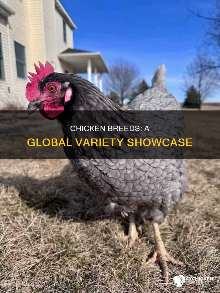 how many breeds of chicken are there in the world