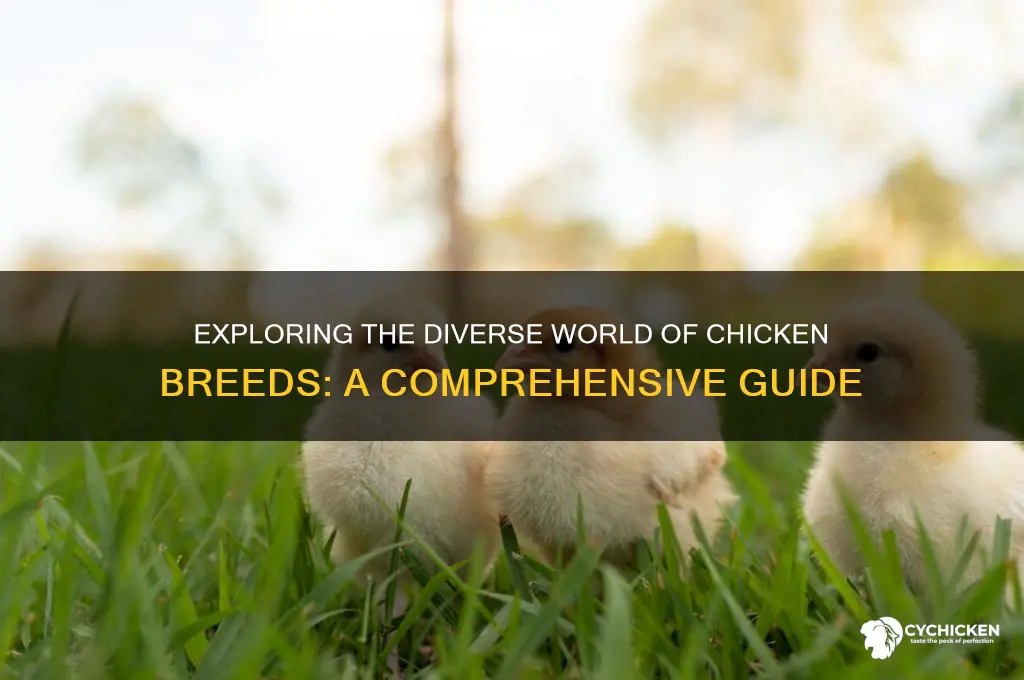 how many breeds of chicken are there