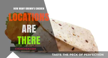 Discovering the Total Number of Brown's Chicken Locations Nationwide