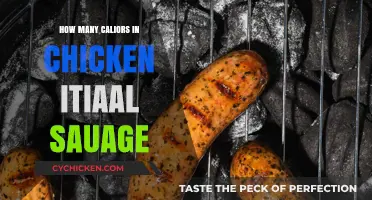 Calories in Chicken Italian Sausage: A Nutritional Breakdown