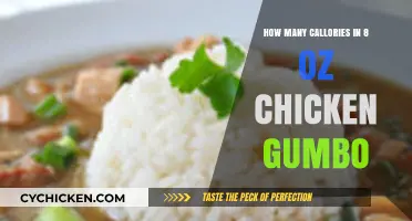 Calories in 8 oz Chicken Gumbo: Nutritional Breakdown Revealed