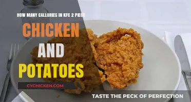KFC's 2-Piece Chicken and Potato Calorie Breakdown