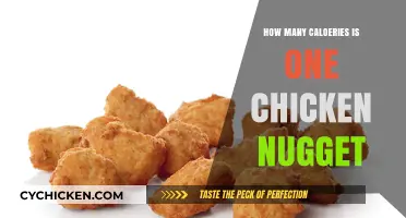 Crunching the Numbers: Caloric Breakdown of a Single Chicken Nugget