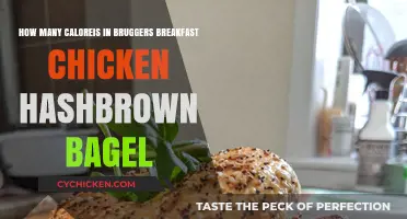 Chicken Hashbrown Bagel: A Hearty Breakfast Calorie Bomb
