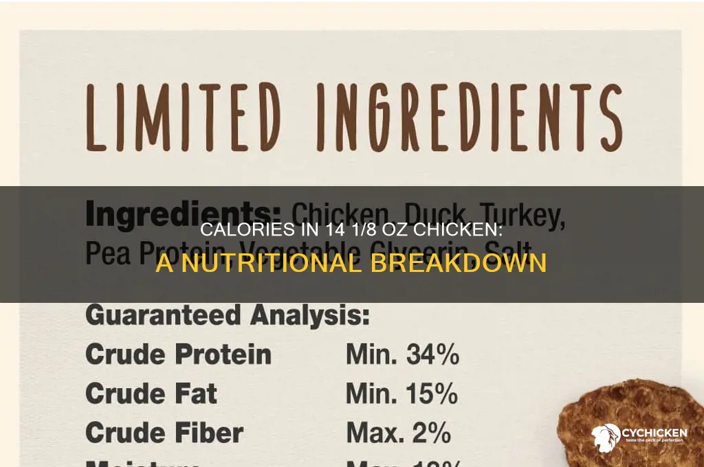 how many calories14 1 8 oz chicken